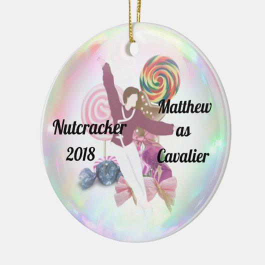 Gepersonaliseerde Nutcracker Ornament - Cavalier (Links)