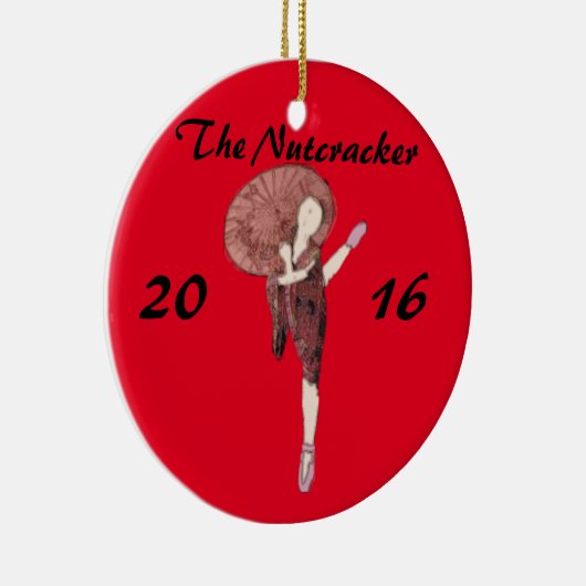 Gepersonaliseerde Nutcracker Ornament - Chinees (Rechts)
