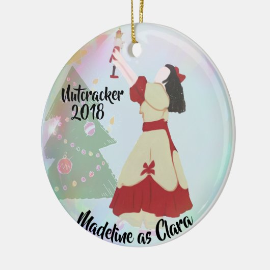 Gepersonaliseerde Nutcracker Ornament - Clara (Links)
