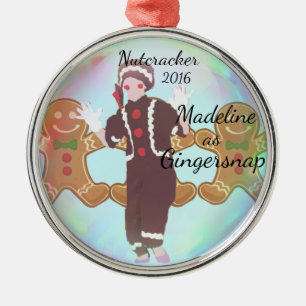 Gepersonaliseerde Nutcracker Ornament - Gingersnap