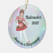 Gepersonaliseerde Nutcracker Ornament - Gingersnap (Links)