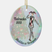 Gepersonaliseerde Nutcracker Ornament - Harlequin (Rechts)