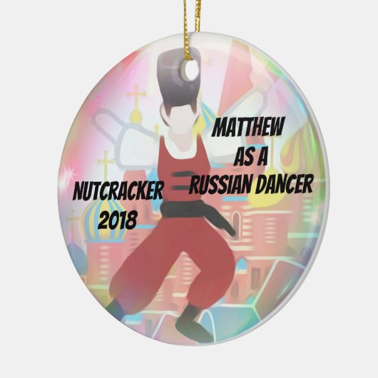 Gepersonaliseerde Nutcracker Ornament - Male Trepa (Links)