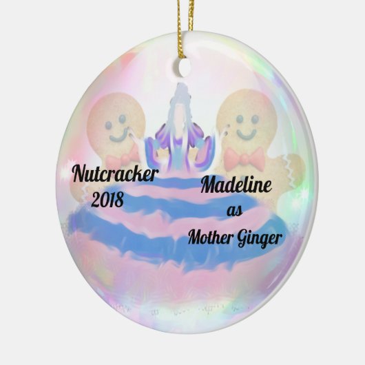 Gepersonaliseerde Nutcracker Ornament - Moeder Gin (Links)