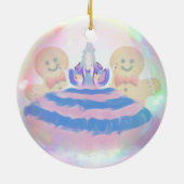 Gepersonaliseerde Nutcracker Ornament - Moeder Gin (Achterkant)