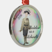 Gepersonaliseerde Nutcracker Ornament- Polichinell Metalen Ornament (Rechts)