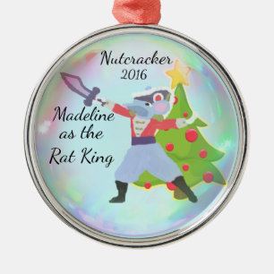 Gepersonaliseerde Nutcracker Ornament - Rat King