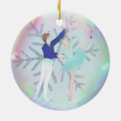 Gepersonaliseerde Nutcracker Ornament - Sneeuwkoni (Achterkant)