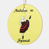 Gepersonaliseerde Nutcracker Ornament - Spaanse da (Links)