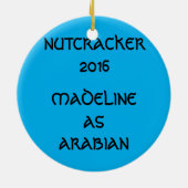 Gepersonaliseerde Nutkraker Arabian Ornament (Achterkant)
