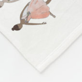 Gepersonaliseerde Nutkraker Ballet Fleece Deken (Hoek)