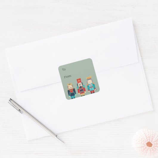 Gepersonaliseerde Nutkraker Gift Labels (Envelop)