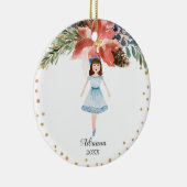 Gepersonaliseerde Nutkraker ornament Girl (Rechts)