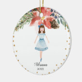 Gepersonaliseerde Nutkraker ornament Girl (Links)