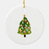 Gepersonaliseerde Nutkraker ornament Girl (Achterkant)