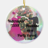 Gepersonaliseerde Nutkraker Ornament - Partij Oude (Voorkant)