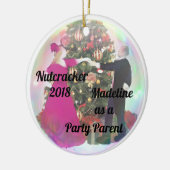 Gepersonaliseerde Nutkraker Ornament - Partij Oude (Links)