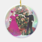 Gepersonaliseerde Nutkraker Ornament - Partij Oude (Achterkant)