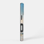 Gepersonaliseerde Ocean Beach Vakantie Scene iPhone 16 Hoesje (Rechterkant)