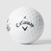 Gepersonaliseerde Octopus Design Callaway golfball Golfballen (Logo)