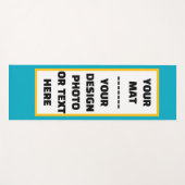 Gepersonaliseerde Oefenmat - Yoga, Pilates & Fitne Yogamat (Voorkant (horizontaal))