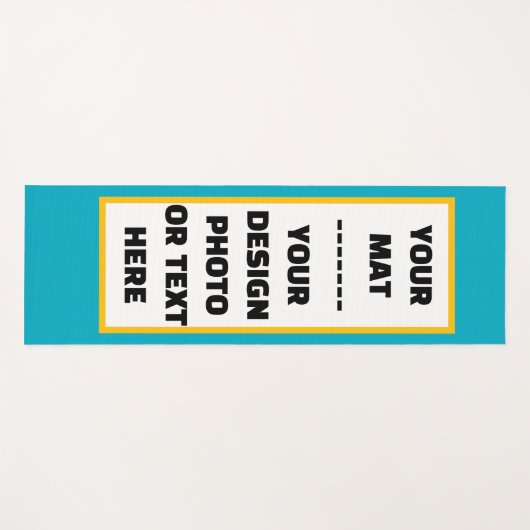 Gepersonaliseerde Oefenmat - Yoga, Pilates & Fitne Yogamat (Voorkant (horizontaal))