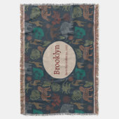 Gepersonaliseerde  Oerwoud Safari Deken (Voorkant Verticaal)