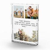 Gepersonaliseerde offerte 3 Fotocollage Fotoblok (Rechts)