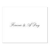 Gepersonaliseerde offerte bruiloft rubberstempel (Afrduk)