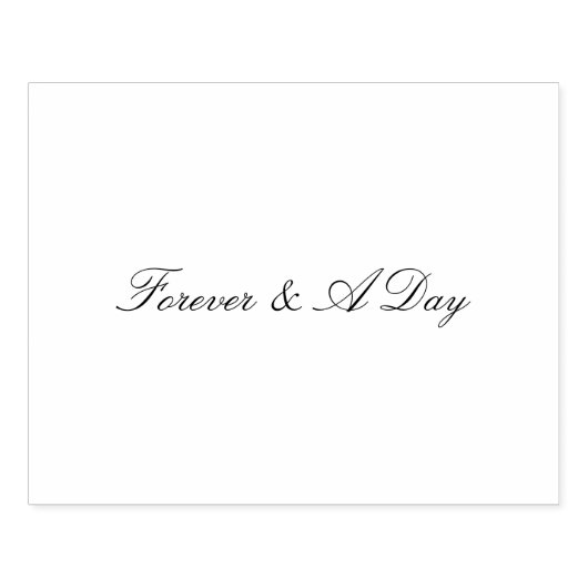 Gepersonaliseerde offerte bruiloft rubberstempel (Afrduk)