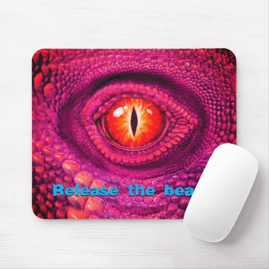 Gepersonaliseerde offerte Dragon's Eye mousemat Muismat (Met muis)