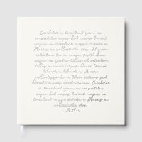 Gepersonaliseerde offerte gedicht bruiloft gelofte