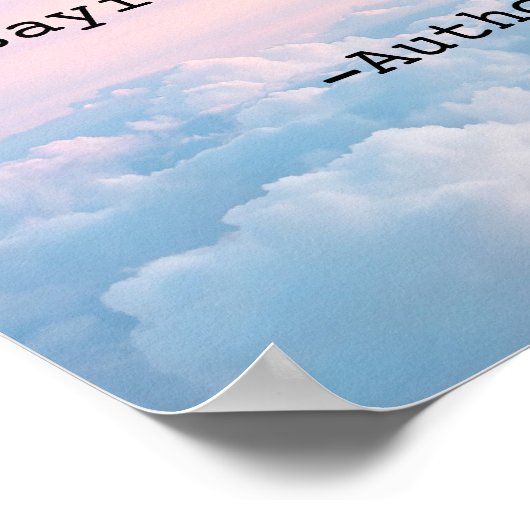 Gepersonaliseerde offerte Poster (Hoek)