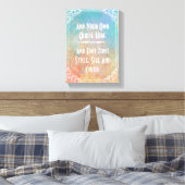 Gepersonaliseerde offertes canvas afdruk (Insitu (Slaapkamer))