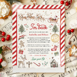 Gepersonaliseerde Officiële Elf Aankomstbrief voor