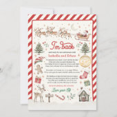 Gepersonaliseerde Officiële Elf Aankomstbrief voor Kaart (Voorkant)