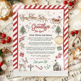 Gepersonaliseerde Officiële Elf Afscheidsbrief voo