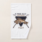 Gepersonaliseerde Ofishally Gepensioneerde Grappig Bad Handdoek (Handdoek)