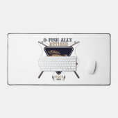 Gepersonaliseerde Ofishally Gepensioneerde Grappig Bureaumat (Keyboard & Muis)