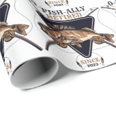 Gepersonaliseerde Ofishally Gepensioneerde Grappig Cadeaupapier (Rol Hoek)