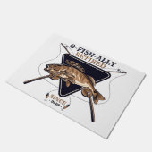 Gepersonaliseerde Ofishally Gepensioneerde Grappig Deurmat (Schuin)