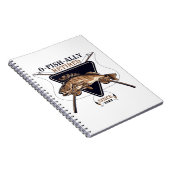 Gepersonaliseerde Ofishally Gepensioneerde Grappig Notitieboek (Rechterzijde)