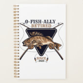 Gepersonaliseerde Ofishally Gepensioneerde Grappig Planner (Voorkant)