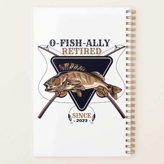 Gepersonaliseerde Ofishally Gepensioneerde Grappig Planner (Achterkant)