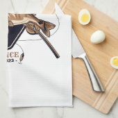 Gepersonaliseerde Ofishally Gepensioneerde Grappig Theedoek (Quarter Fold)