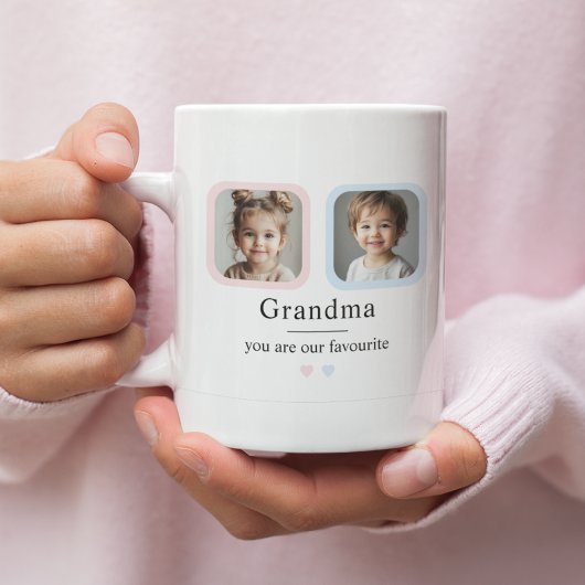 Gepersonaliseerde oma foto cadeau koffiemok