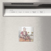 Gepersonaliseerde oma foto citaat magneet (Insitu (Vaatwasser))