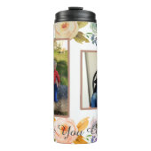 Gepersonaliseerde oma foto's thermosbeker (Voorkant)