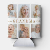 Gepersonaliseerde oma Koelbox | Aangepaste foto's Blikjeskoeler (Achterkant)