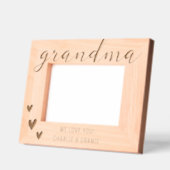 Gepersonaliseerde oma Lijst met namen gegraveerd (Links)